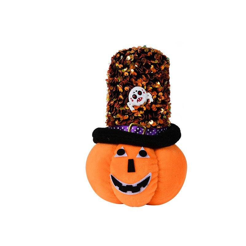 Halloween Plush Pumpkin Lantern Funny Toy - Octopus Mood Toy
