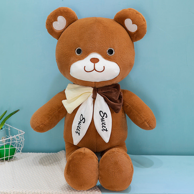 Teddy Bear Doll With Tie-Octopus Mood Toy