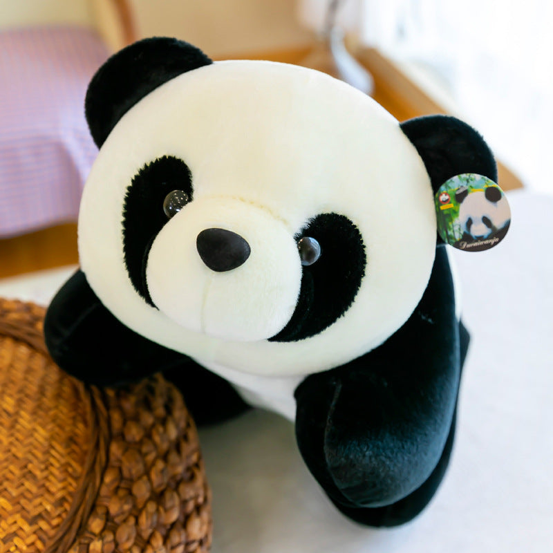 Stuffed Panda Bear Doll For Kids - Octopus Mood Toy