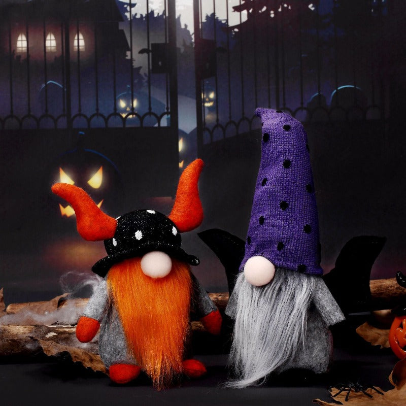 Adorable Halloween Faceless Dwarf Plush Toy-Octopus Mood Toy