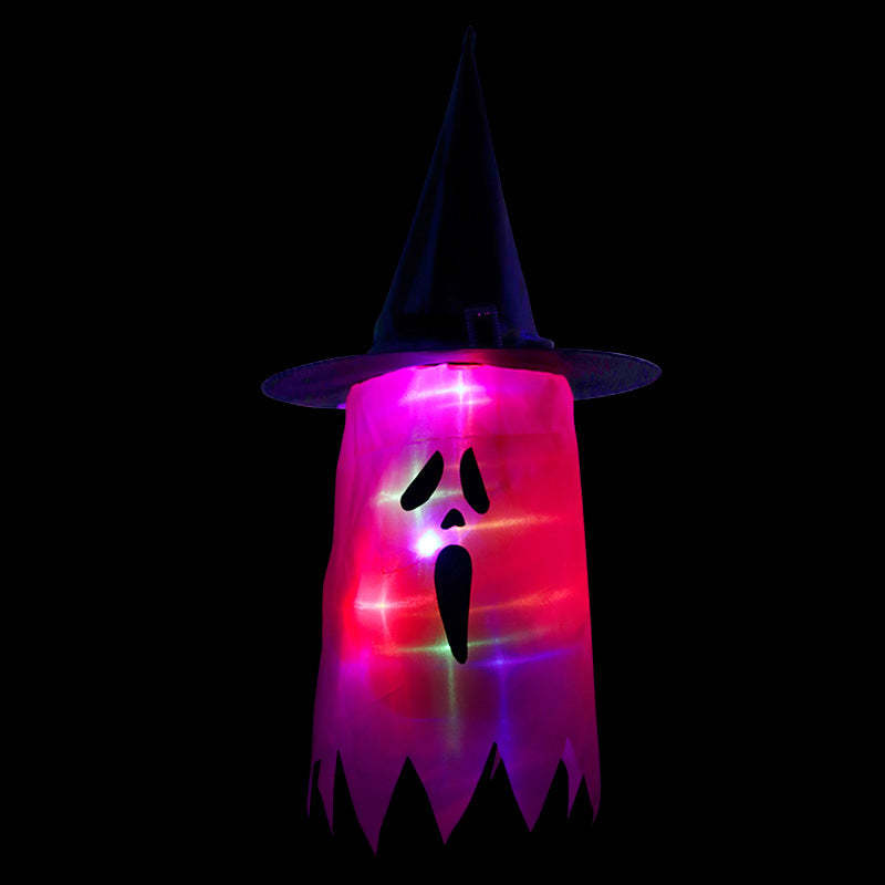 Halloween Hat Decoration Spooky Ghost LED Toy - Octopus Mood Toy