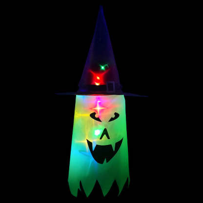 Halloween Hat Decoration Spooky Ghost LED Toy - Octopus Mood Toy