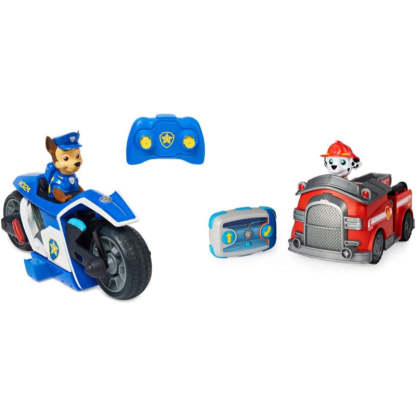 Remote Control Motorcycle & Fire Truck - Octopus Mood Toy