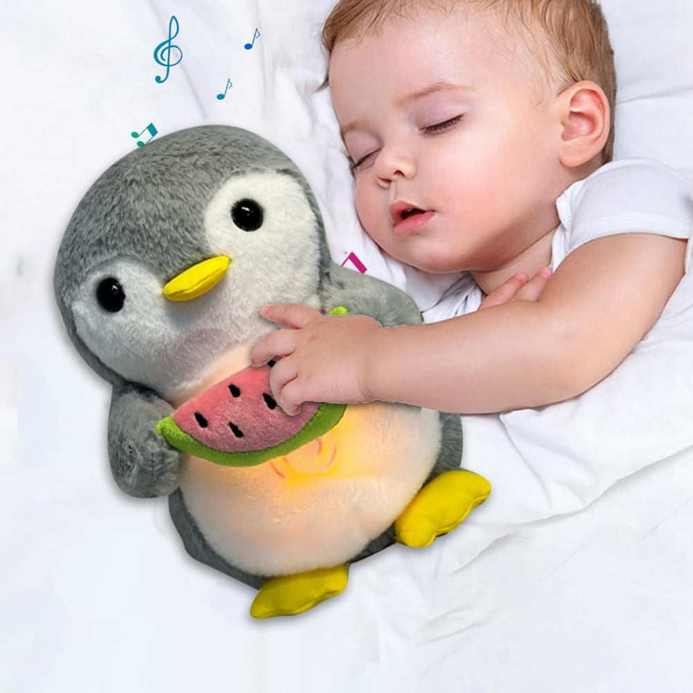 Penguin With Watermelon Plush Toy-Octopus Mood Toy