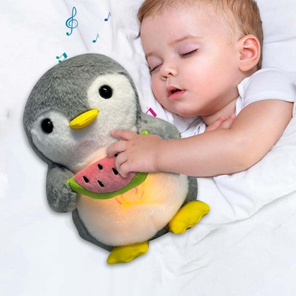 Penguin With Watermelon Plush Toy-Octopus Mood Toy