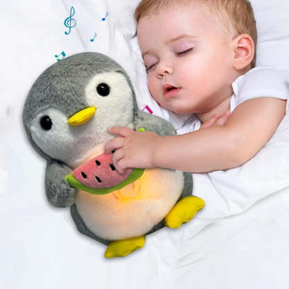 Penguin With Watermelon Plush Toy-Octopus Mood Toy