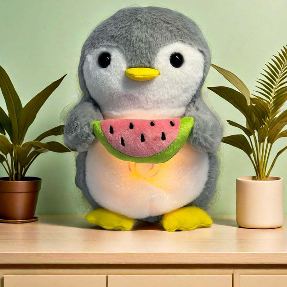 Penguin With Watermelon Plush Toy-Octopus Mood Toy
