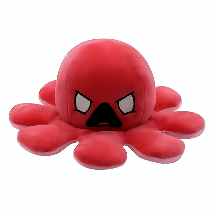 Pink Reversible Octopus Toy