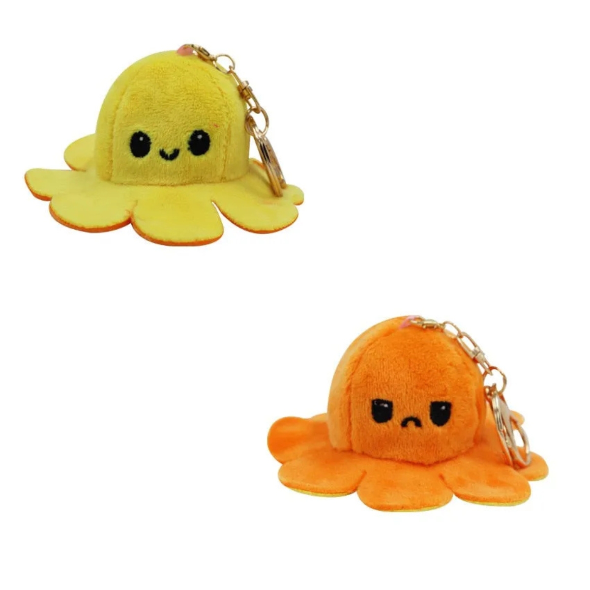 Reversible Octopus Keychain