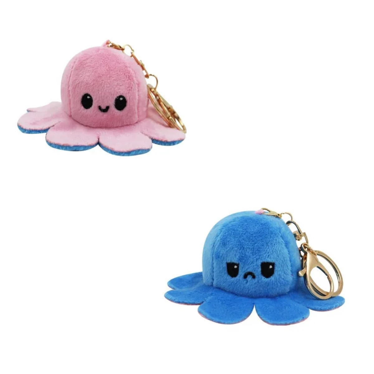 Reversible Octopus Keychain