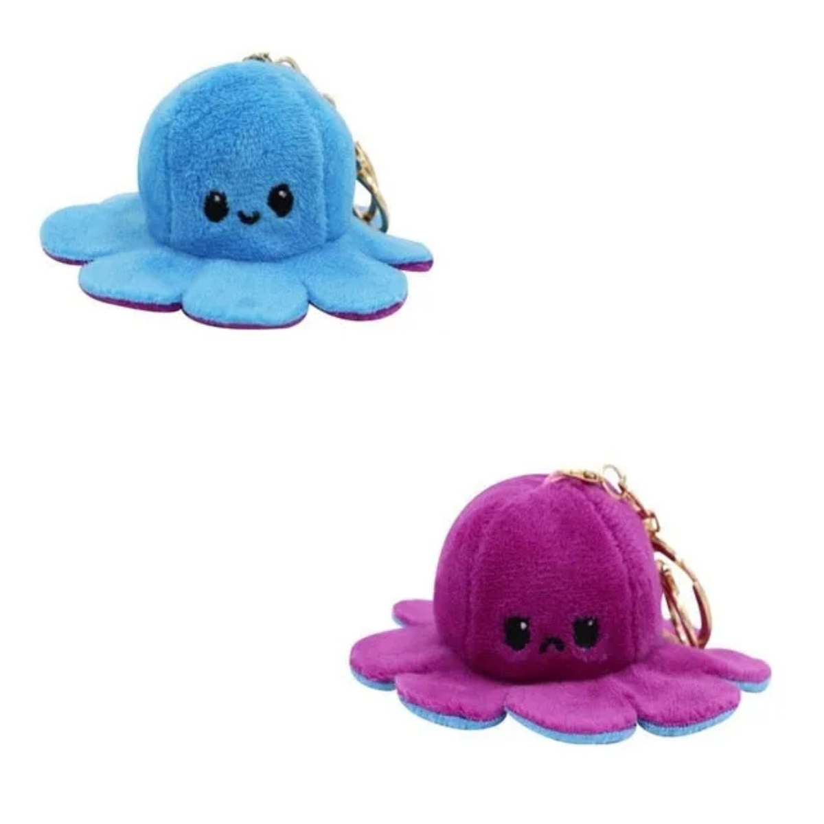 Reversible Octopus Keychain
