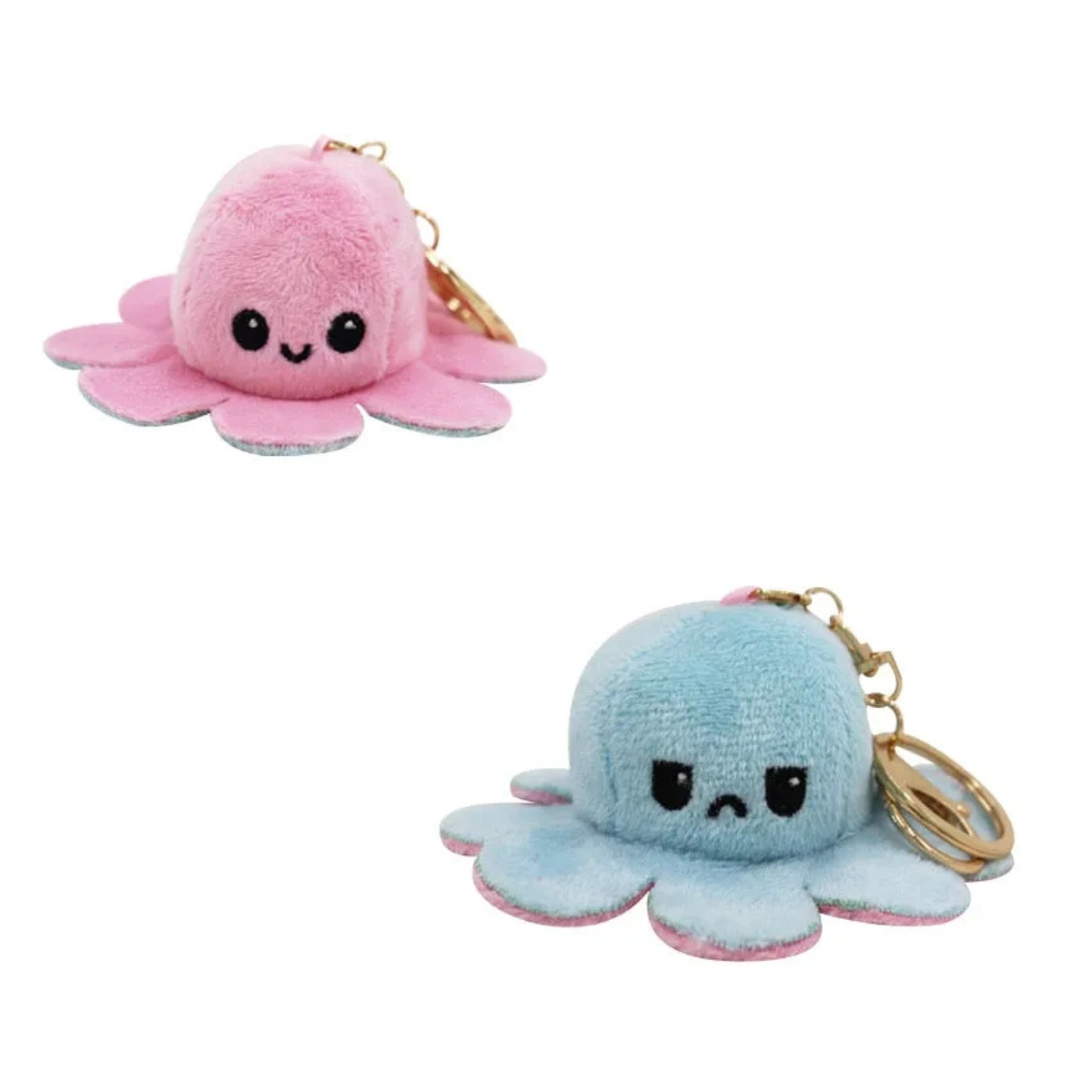 Reversible Octopus Keychain