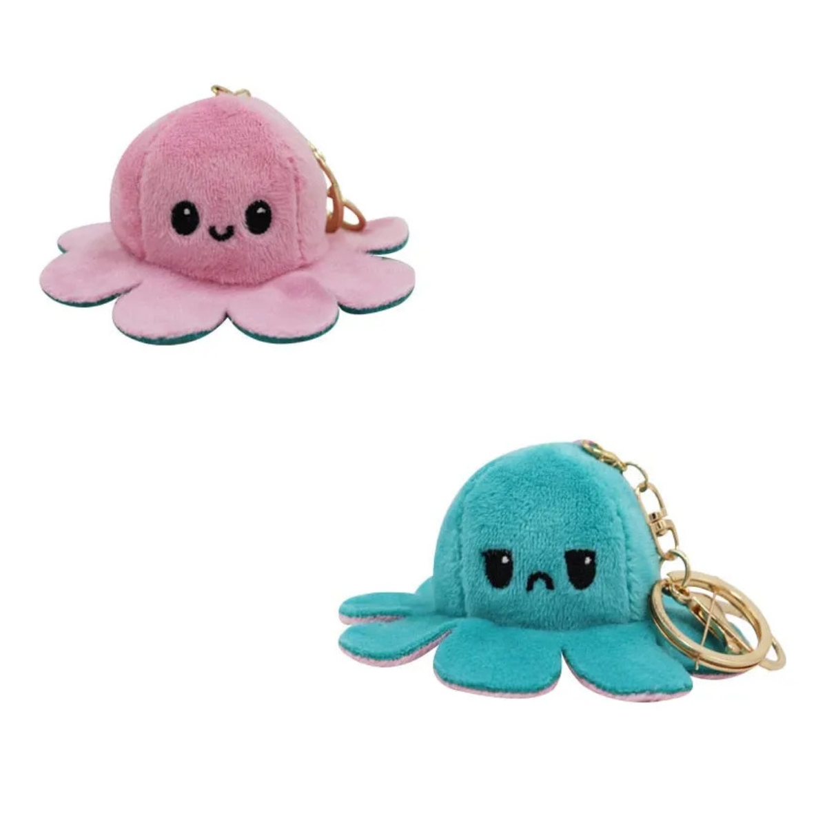 Reversible Octopus Keychain