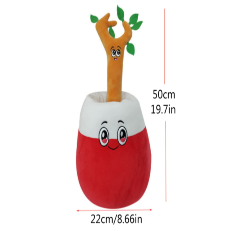 Foxy And Boxy Soft Fluffy Toys For Kids - Octopus Mood Toy