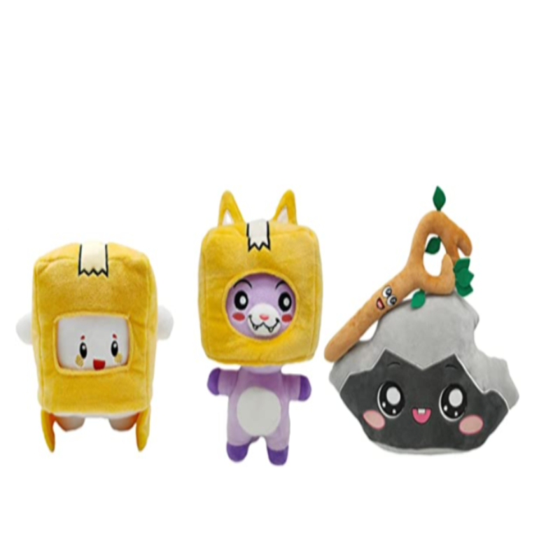 Foxy And Boxy Soft Fluffy Toys For Kids - Octopus Mood Toy