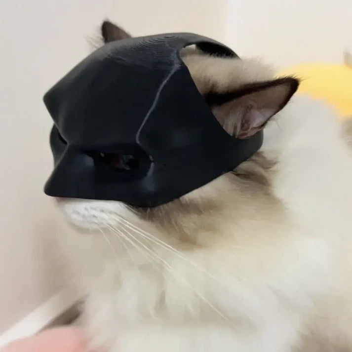 Batcat Design Mask For Cat - Octopus Mood Toy