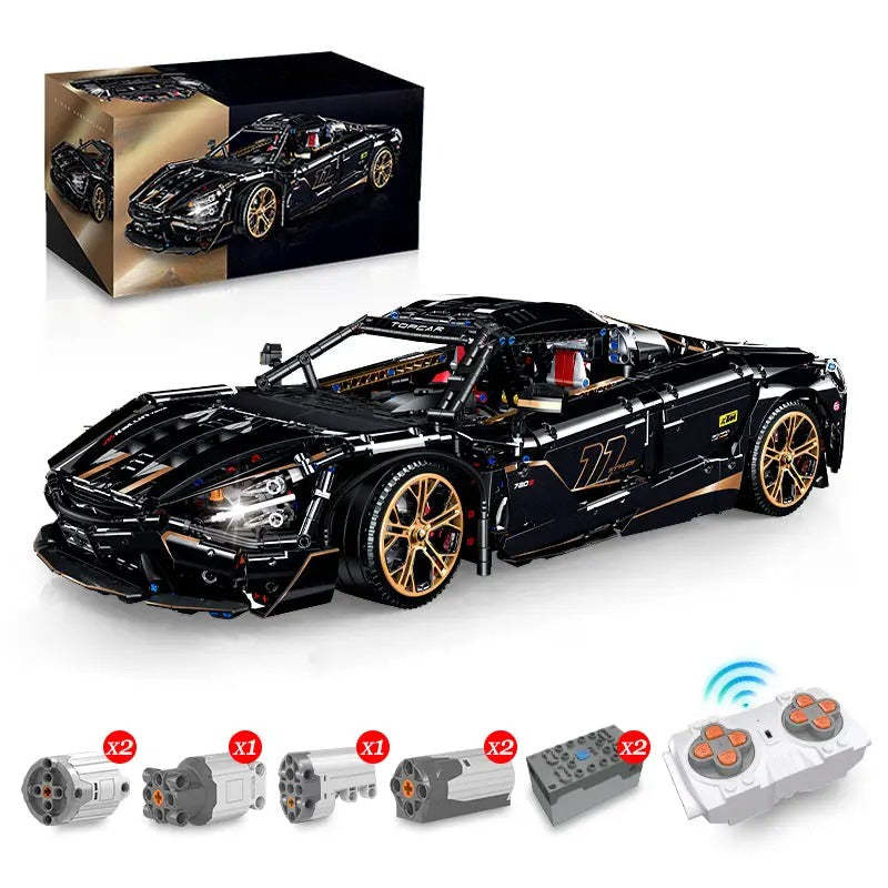 Supercar Building Set With Remote Control-Octopus Mood Toy