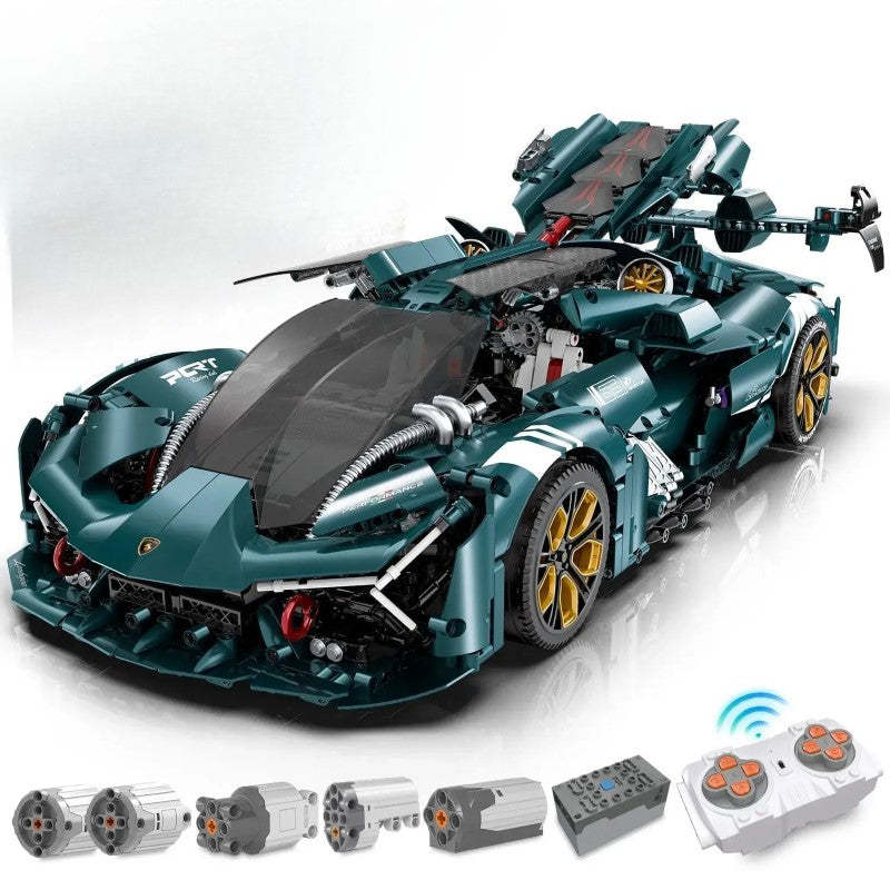 Supercar Building Set With Remote Control-Octopus Mood Toy
