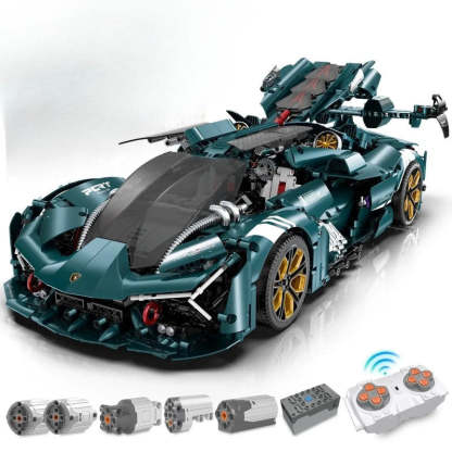 Supercar Building Set With Remote Control-Octopus Mood Toy