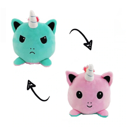 Reversible Unicorn Plush Toy-Octopus Mood Toy