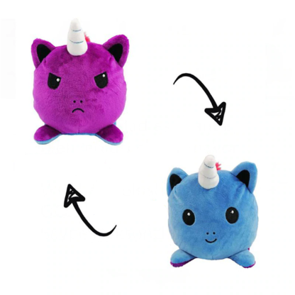 Reversible Unicorn Plush Toy-Octopus Mood Toy