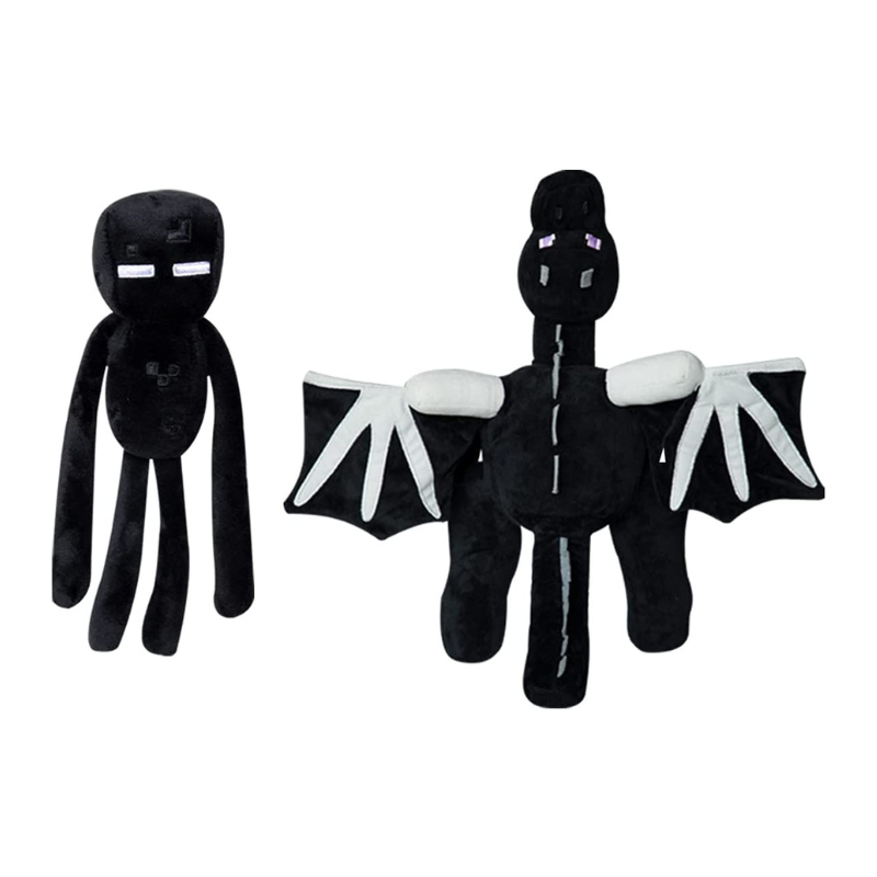 Minecraft Enderman Plush 2 Pieces Toys Set - Octopus Mood Toy