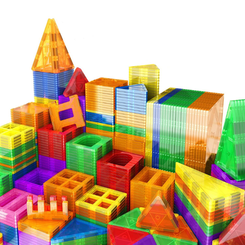 Advanced Magnetic Tiles Building Blocks Set-Octopus Mood Toy