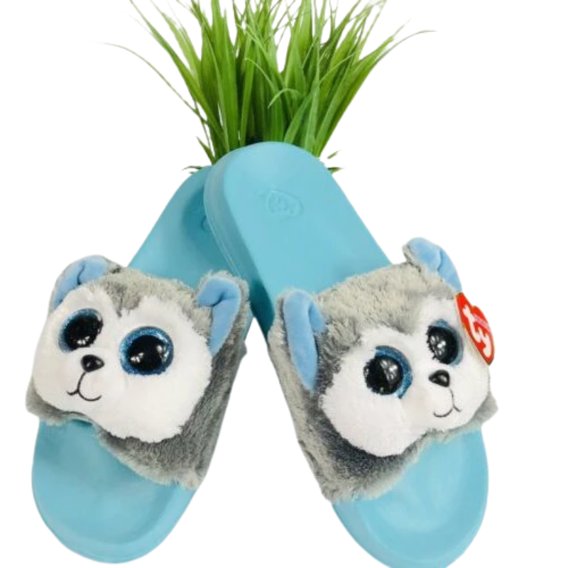 Kids Plush Toy Slides Sandal - Octopus Mood Toy