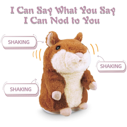 Hamster Talking Stuffed Plush Toys-Octopus Mood Toy