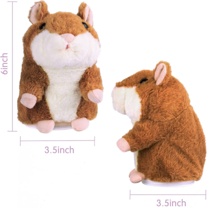 Hamster Talking Stuffed Plush Toys-Octopus Mood Toy