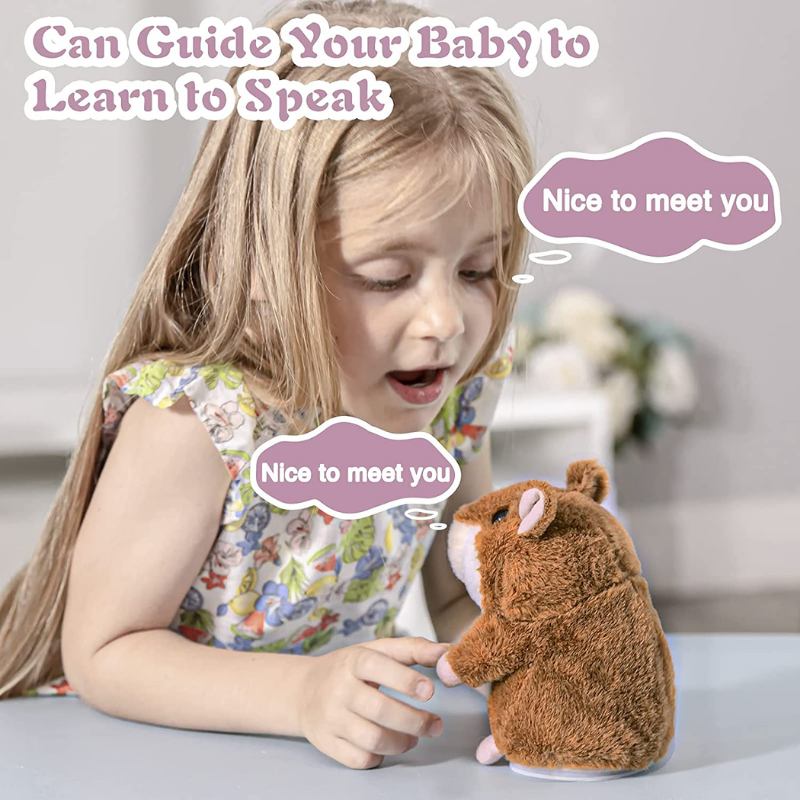 Hamster Talking Stuffed Plush Toys-Octopus Mood Toy