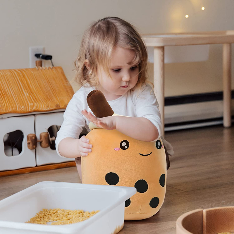 Bubble Tea Plush Toy Pillows-Octopus Mood Toy