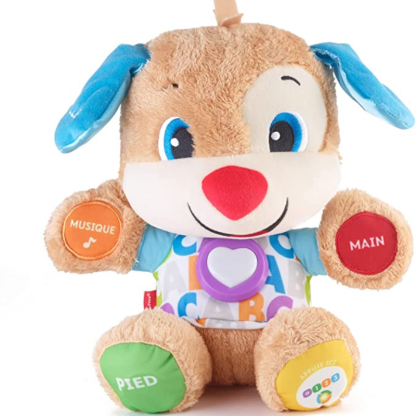 Plush Baby Toy With Lights Music & Smart Games-Octopus Mood Toy
