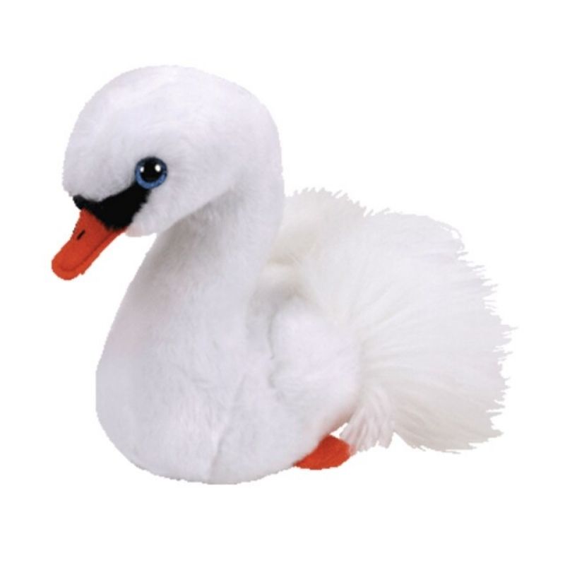 Gracie the White Swan Plush - Octopus Mood Toy