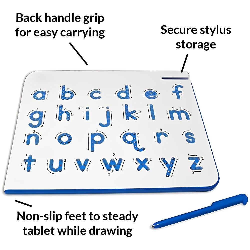 Magnetic Lowercase Alphabet Letters Learning Board-Octopus Mood Toy