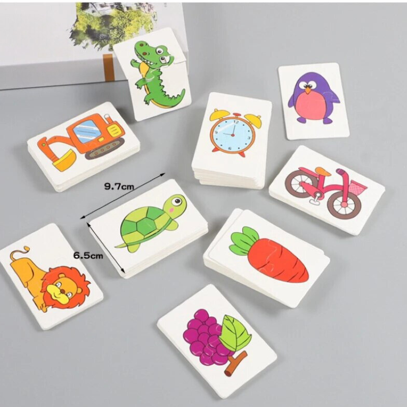Enlightenment Card Matching Puzzle - Octopus Mood Toy