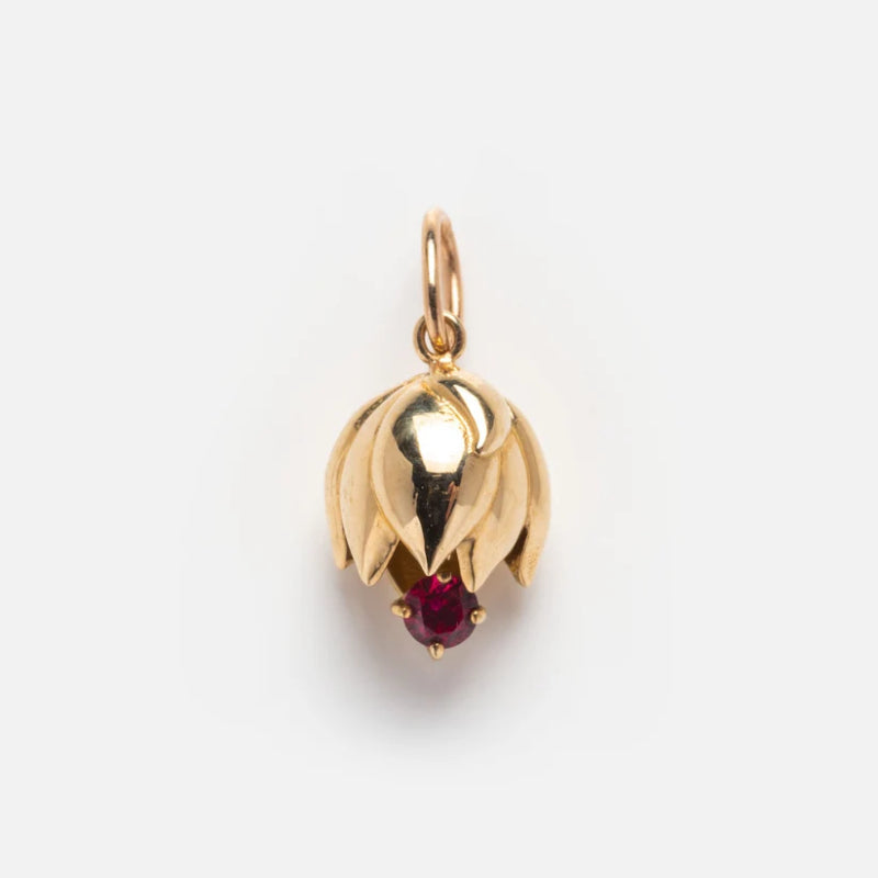 Floral Birth Flower Pendant-Octopus Mood Toy