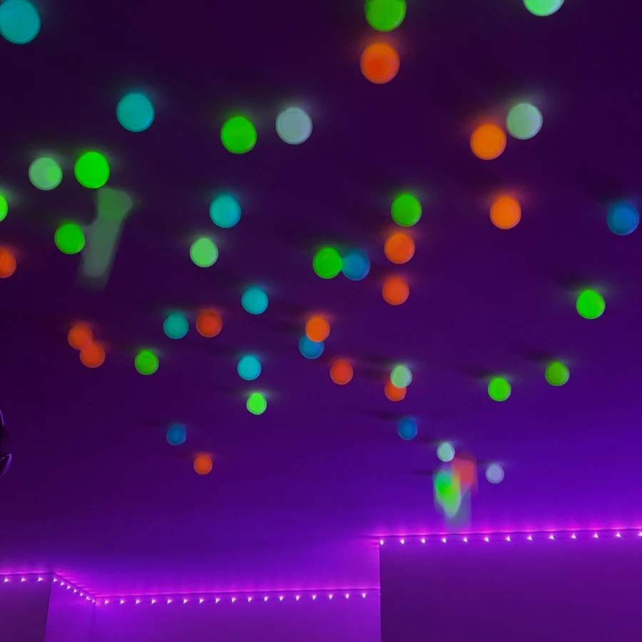 Glow In The Dark Bouncing Balls - Octopus Mood Toy