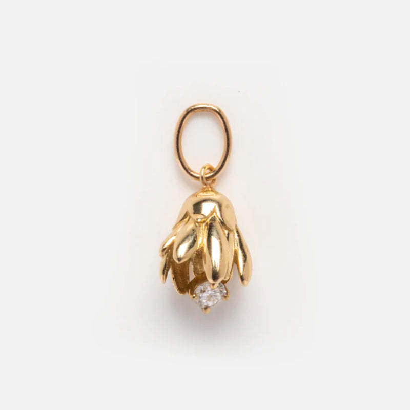 Floral Birth Flower Pendant-Octopus Mood Toy