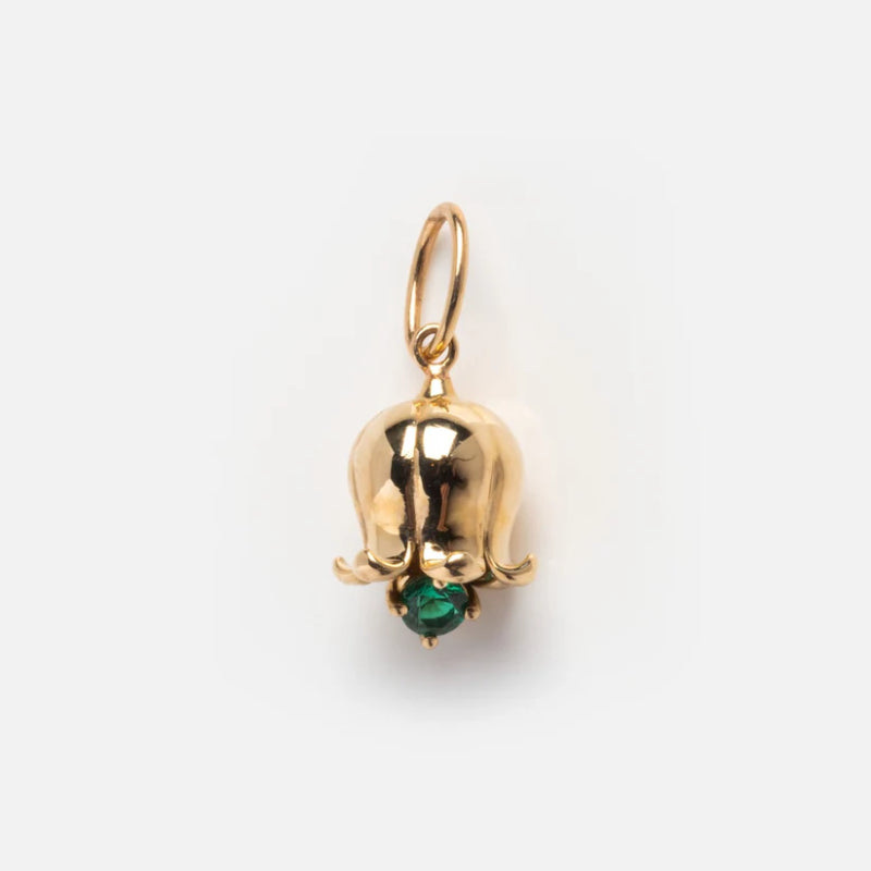 Floral Birth Flower Pendant-Octopus Mood Toy