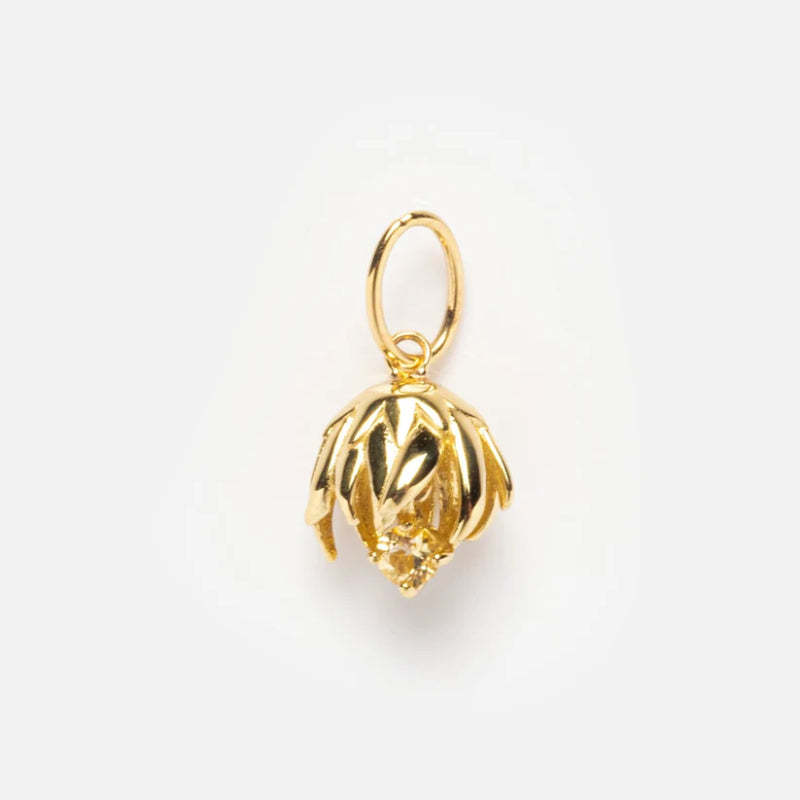 Floral Birth Flower Pendant-Octopus Mood Toy