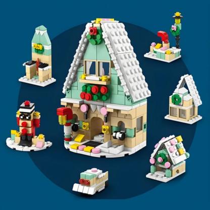 Festive Christmas Building Block Set - Octopus Mood Toy