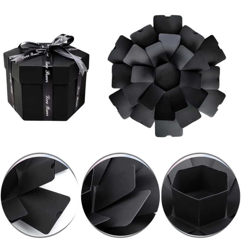 Personalized Explosion Gift Box With Photos And Surprise Compartment