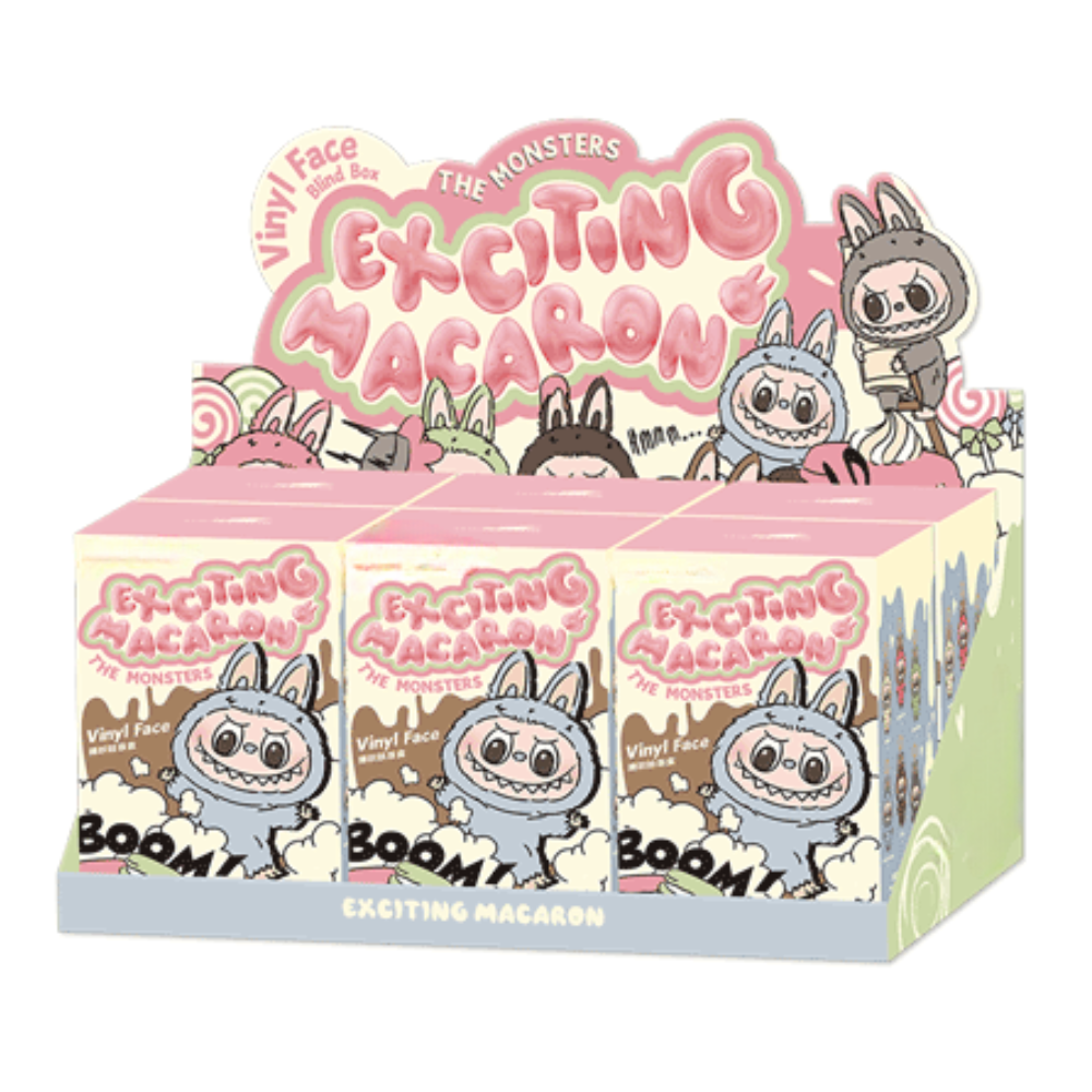 Labubu The Monsters Exciting Macaron Vinyl Blind Box Collectible Series