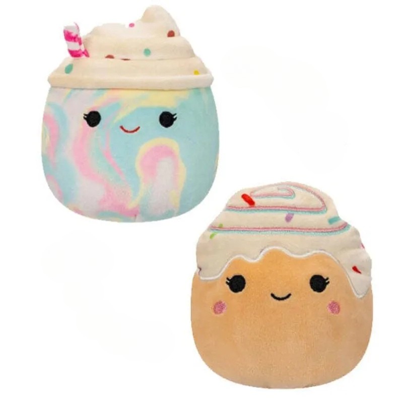 Kelen And Cinnamon Roll Reversible Plush Toy