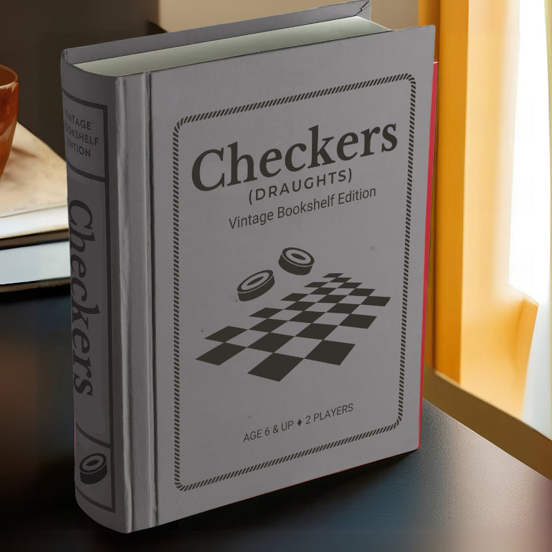 Classic Checkers Set – Timeless Strategy Board Game for All Ages