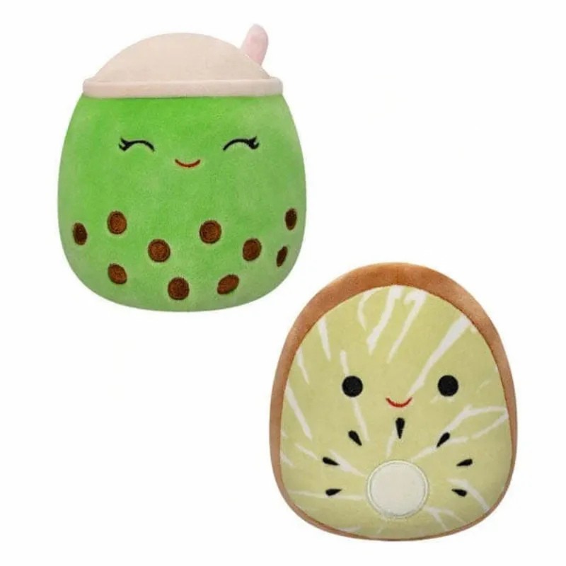 Kiwi And Boba Reversible Plush Toy