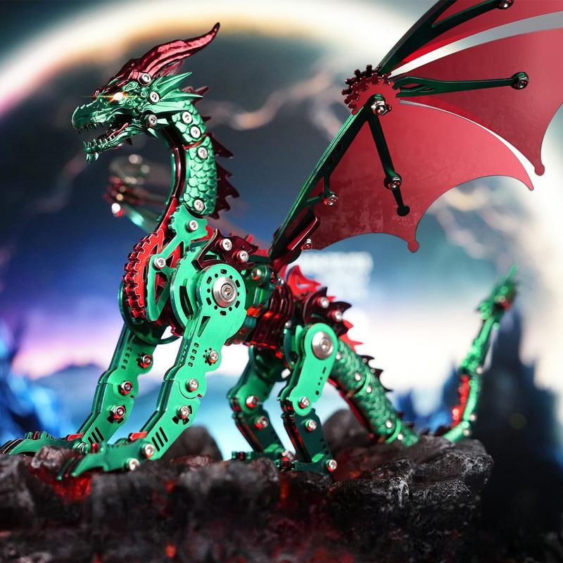 3D Metal Dragon Puzzle Kit