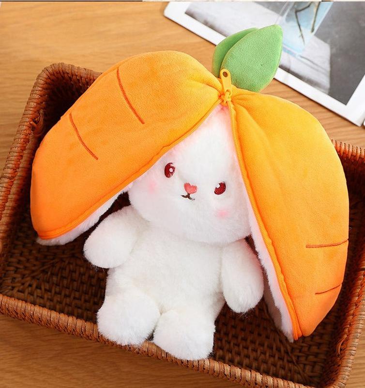 Strawberry bunny plush toy