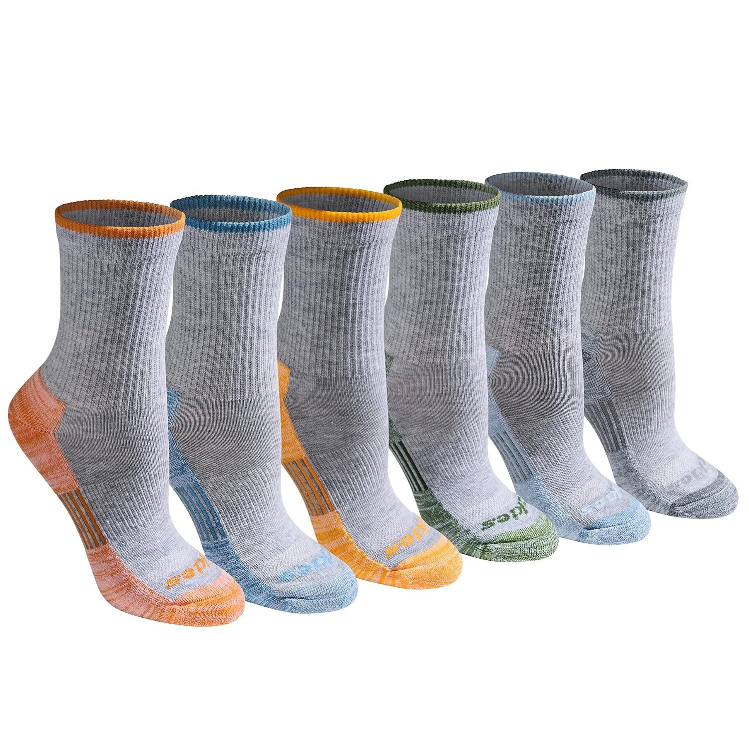 Wicking Midcrew Pack Of 12 Socks For Women